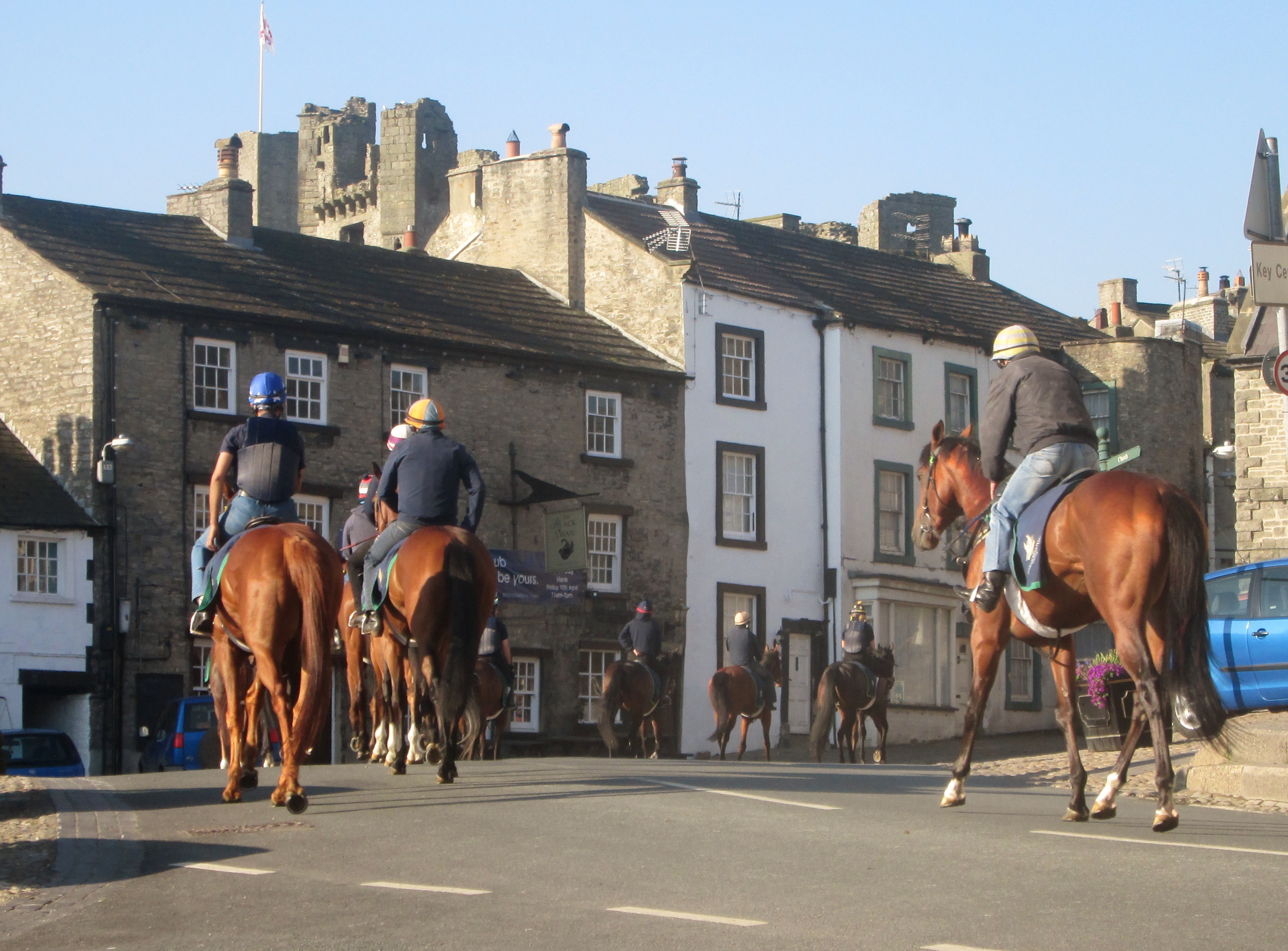 Middleham’s historic town centre